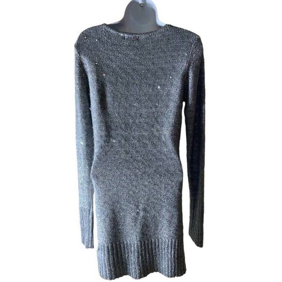 Guess Vintage Sparkling Sweater Knit Womens Size Large Long Sleeve Tunic - Picture 4 of 9